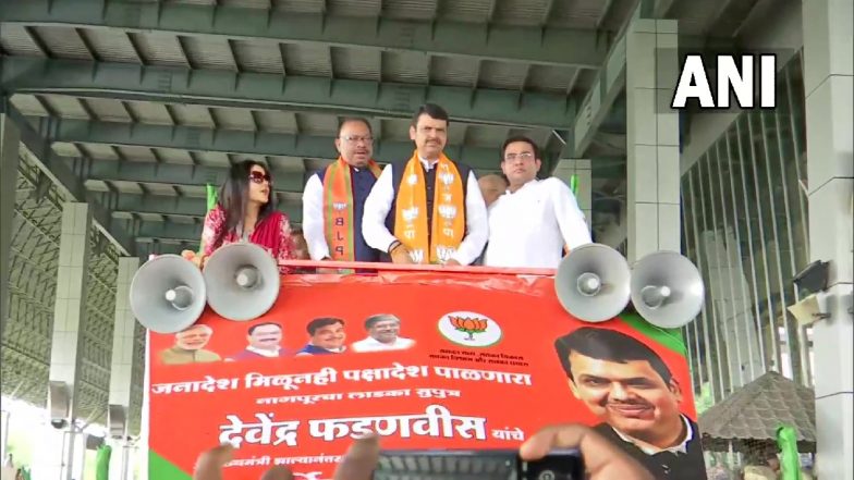 Devendra Fadnavis at Nagpur: उपमुख्यमंत्री देवेंद्र फडणवीस यांचे नागपूर येथे कार्यकर्त्यांकडून स्वागत