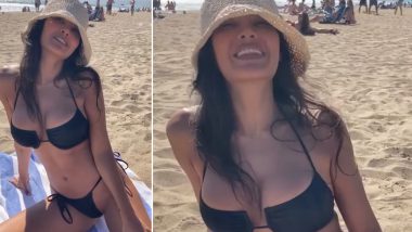 Esha Gupta ने Bikini मधले व्हिडीओ पोस्ट करून सोशल मिडीयावर लावली आग, ईशाची मादक अदा पाहून चाहते हैराण, पाहा sexy व्हिडीओ