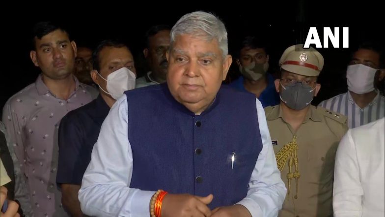 Vice President Election: एनडीएचे जगदीप धनखर हे उपराष्ट्रपतीपदाचे उमेदवार असणार, जेपी नड्डा यांची घोषणा