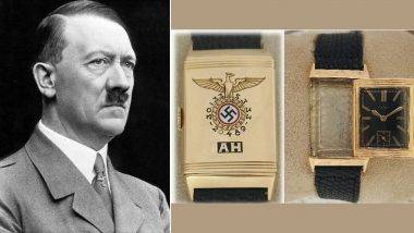 Adolf Hitler's Watch Sells: हुकूमशहा अॅडॉल्फ हिटलरच्या घड्याळाचा 8.7 कोटींमध्ये लिलाव; वादग्रस्त ठरली बोली, जाणून घ्या कारण