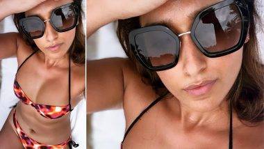 Ileana D’Cruz चा Printed Bikini मधला Hot फोटो व्हायरल, किलर अदा पाहून बसेल धक्का, पाहा फोटो