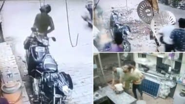 Mathura: देव तारी त्याला कोण मारी ! सुपरमॅन स्टाईलमध्ये व्यक्तीने वाचवले लहान बाळाचे प्राण, व्हिडीओ व्हायरल