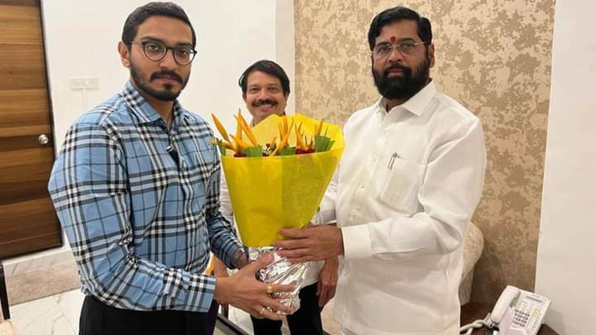 Nihar Thackeray on Shiv Sena & CM Eknath Shinde: एकनाथ शिंदे बाळासाहेब ठाकरे यांचे विचार घेऊन पुढे जात आहेत- निहार ठाकरे