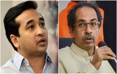 Nitesh Rane and Uddhav Thackeray: 'अनिल परब मातोश्रीचे कारकून, उद्धव ठाकरे..'; नितेश राणे यांची जीभ घसरली