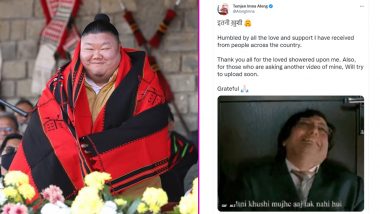 Nagaland Minister Temjen Imna Along यांनी Govinda Meme शेअर करत वायरल झालेल्या ट्वीट  बाबत मानले  नेटिझन्सचे आभार