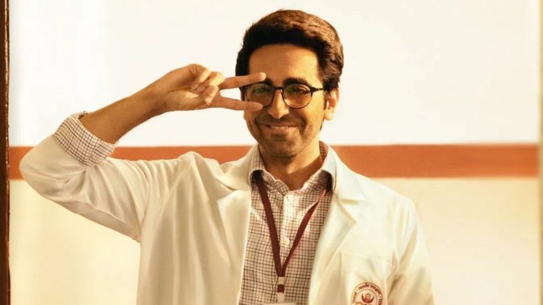 Ayushmann Khurrana: 'डॉक्टर्स दिनानिमित्त' आयुष्मान खुरानाची चाहत्यांना भेट 'डॉक्टर जी'लूक आऊट