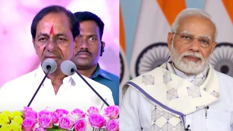 KCR On PM Modi: तेलंगणाच्या मुख्यमंत्र्यांचा पंतप्रधान मोदींवर टीका, तुम्ही 9 सरकारे पाडली, हा विक्रमच'