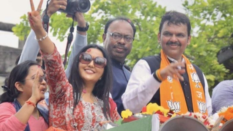 Amruta Fadnavis: सत्ता परिवर्तनाने आश्चर्यचकित, देवेंद्रही सरकारमध्ये सामील होतील माहिती नव्हते- अमृता फडणवीस