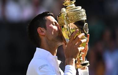 Wimbledon 2022 Final: जोकोविचने वर्चस्व गाजवले, सलग चौथ्यांदा पटकावलं विम्बल्डनचं जेतेपद