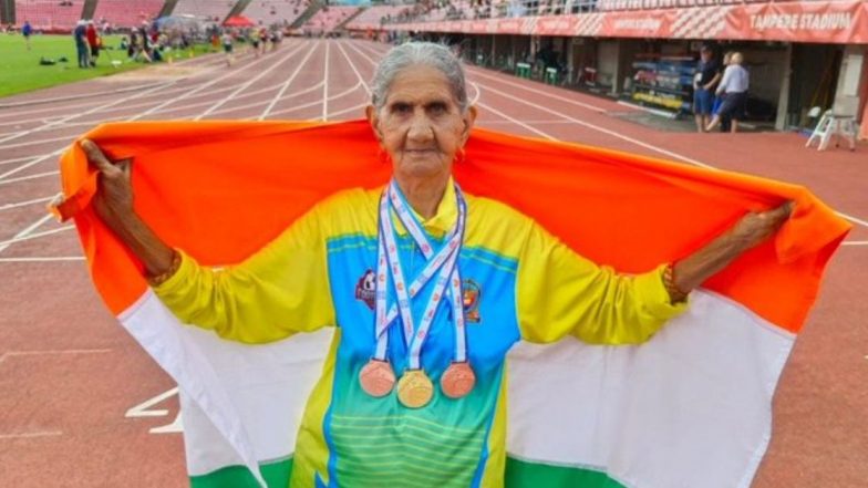 Bhagwani Devi: 94 वर्षांच्या आजीची कमाल, भारतासाठी एक सुवर्ण आणि दोन कांस्य पदकं केली नावावर