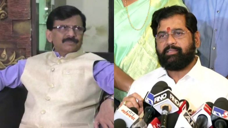 Sanjay Raut On Shinde Govt: औरंगाबाद, उस्मानाबादच्या नामांतराला शिंदे सरकारची स्थगिती, संजय राऊतांची सरकारवर टीका