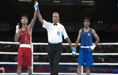 CWG 2022 Boxing: बॉक्सर शिवा थापाने पाकिस्तानी बॉक्सरला हरवले, सुलेमान बलोचला पराभूत करुन 5-0 ने मिळवला विजय