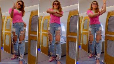 Urvashi Rautela ने फाटलेली जीन्स घालून केला सेक्सी डान्स,  व्हिडीओ पोस्ट करून सोशल मिडीयावर लावली आग, पाहा व्हिडीओ