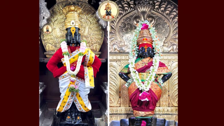 Gold Donate to Vitthal Mandir: पंढरपूर विठ्ठल-रखुमाई चरणी सोन्याचे पावणे दोन किलो दागिने अर्पण, जालना येथील विठ्ठलभक्ताची अनोखी