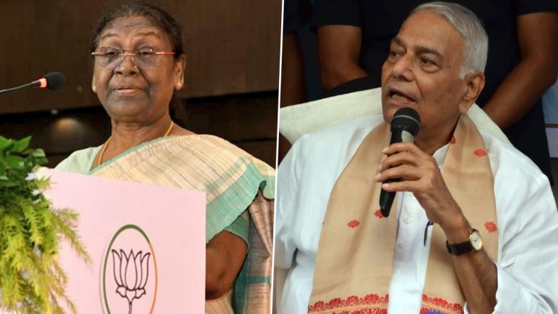 Presidential Election 2022:  राष्ट्रपती पदाच्या निवडणुकीत द्रौपती मुर्मू यांना 540 तर यशवंत सिन्हा यांना 208 मते