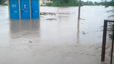Maharashtra Rain Update: अमरावतील तिवसा शहरालगत वाहणाऱ्या पिंगळाई नदीला पूर, बचावकार्य सुरू