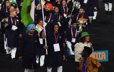 Commonwealth Games 2022: अलेक्झांडर स्टेडियममध्ये राष्ट्रकुल खेळ 2022 ला सुरूवात, पहा फोटो