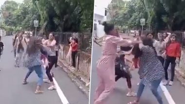 Girls Fight Viral Video: मुलींच्या दोन गटात हाणामारी, एकमेकांना लाठ्या, लाथा-बुक्क्यांनी केली मारहाण, व्हिडीओ व्हायरल