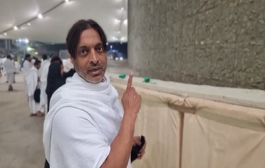 Shoaib Akhtar ची हज यात्रेतही कमाल, 100mph वेगाने सैतानाला मारला खडा, पहा व्हिडिओ