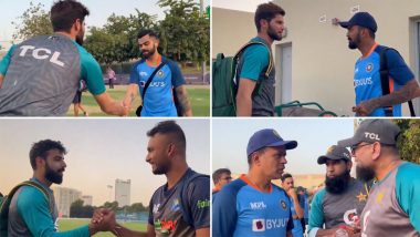 Asia Cup 2022: भारत आणि पाकिस्तान सामन्याआधी टीम इंडियाच्या खेळाडूंनी घेतली शाहीन आफ्रिदीची भेट, प्रकृतीची केली विचारपूस, पहा व्हिडीओ