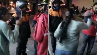 Viral Video: झोमॅटो डिलिव्हरी बॉयला महिलेकडून चप्पलने मारहाण, पहा व्हिडीओ