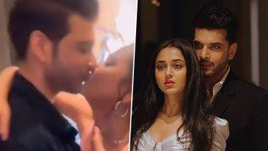 Karan Kundrra आणि Tejasswi Prakash चा Kissing करतांनाचा व्हिडीओ व्हायरल, वेनेसा वालियाच्या बर्थडे पार्टीमध्ये करत होते किस, पाहा व्हिडीओ