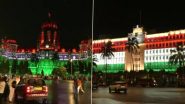 Independence Day 2022: मुंबईचे छत्रपती शिवाजी महाराज टर्मिनस, बीएमसी मुख्यालय आणि मंत्रालय उजळले तिरंगी रंगात (See Photos)