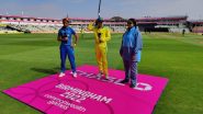 IND W vs AUS W, CWG 2022 Cricket: सुवर्णपदकाच्या सामन्यात ऑस्ट्रेलियाने नाणेफेक जिंकून घेतला फलंदाजीचा निर्णय, दोन्ही संघांची प्लेइंग इलेव्हन पहा