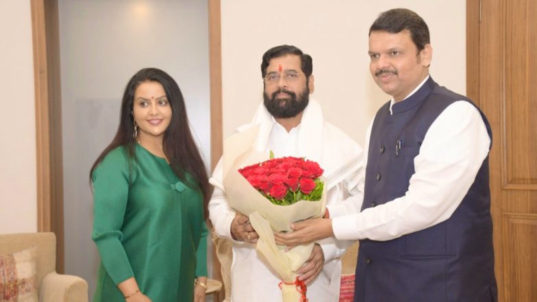 Amruta Fadanvis: सीएम एकनाथ शिंदे आणि देवेंद्र फडणवीस महाराष्ट्राचे दोन 'अनमोल रत्न' - अमृता फडणवीस