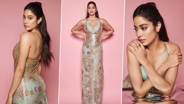 Janhvi Kapoor Hot Photos:गोल्डन बॉडीकॉन ड्रेस घालून हॉट जान्हवी कपूरने सोशल मिडीयावर लावली आग, Hotness पाहून यूजर्सला फुटला घाम