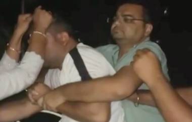 BJP Leader Viral Video: भाजप नेत्याला बायकोने चप्पलने चोपले; भलत्याच बाईशी रोमान्स आला अंगाशी, पाहा व्हायरल व्हिडिओ