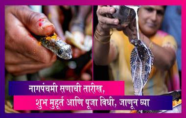 Nag Panchami 2022 Date: नागपंचमी सणाची तारीख, शुभ मुहूर्त आणि पूजा विधी, जाणून घ्या