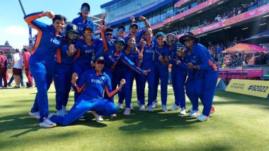 CWG 2022 मध्ये सुवर्ण सामन्यात प्रवेश करताना भारतीय महिला क्रिकेट संघाचा पहा विजयी आंनद (Watch Video)