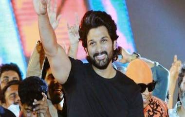 Allu Arjun Waves and Greets Fans: अल्लू अर्जुनच्या वाढदिवसानिमित्त हैदराबादमधील निवासस्थानाबाहेर चाहत्यांनी केली गर्दी