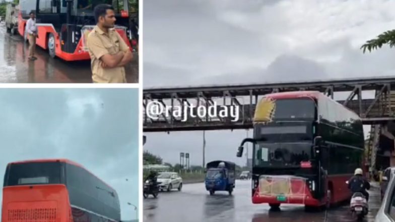 Mumbai: पहिली एसी डबल डेकर बस आज सकाळी मुंबईत दाखल, उद्या होणार प्रक्षेपण