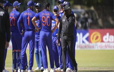 IND vs ZIM, 1st ODI: झिम्बाब्वेचा संघ 189 धावांवर आटोपला, चहर, पटेल आणि कृष्णा यांनी घेतल्या 3-3 विकेट