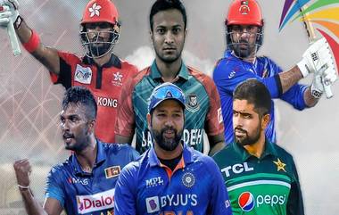 Asia Cup 2022 Squads: आशिया चषकमध्ये जेतेपदासाठी 6 संघ भिडणार, येथे जाणून घ्या स्पर्धेत सहभागी होणाऱ्या सर्व संघांचे पथक