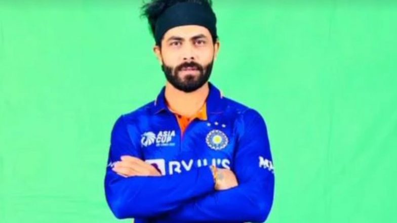 Asia Cup मध्ये भारत नव्या जर्सीमध्ये उतरणार मैदानात, नवीन जर्सी घालून Ravindra Jadeja ने शेअर फोटो