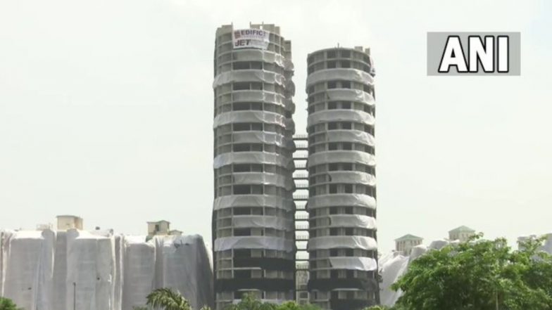 Twin Towers Demolition: नोएडातील सुपरटेक ट्विन टॉवर काही वेळात होणार जमिनोदस्त; काउंटडाउन सुरू; पहा व्हिडिओ