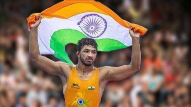 CWG 2022: पाकिस्तानच्या मुहम्मद शरीफ ताहिरचा 9-0 असा पराभव करत भारतीय कुस्तीपटू नवीनची सुवर्णपदकाला गवसणी