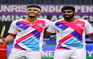 World Badminton Championship 2022: सात्विकसाईराज रँकीरेड्डी आणि चिराग शेट्टी या जोडीने जागतिक बॅडमिंटन चॅम्पियनशिपमध्ये कांस्यपदक केले काबिज