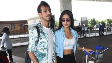 Spotted: घटस्फोटाच्या बातम्यांदरम्यान युजवेंद्र चहल आणि पत्नी धनश्री मुंबई विमानतळावर दिसले एकत्र, फोटो व्हायरल