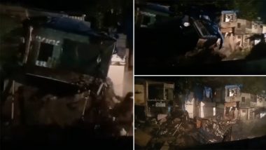 Mumbai: मुंबईतील विलेपार्लेत अचानक सात घरं कोसळली, पहा अंगावर काटा आणणारा व्हिडीओ