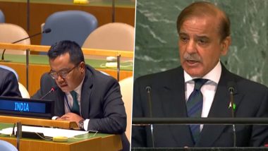 Shehbaz Sharif यांच्या काश्मीर वक्तव्यावर भारताचं पाकिस्तानला प्रत्युत्तर, संयुक्त राष्ट्रांच्या सभेत भारताचे सचिव मिजितो विनिटोंनी घेतला खरपूस समाचार