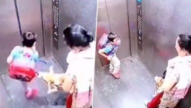 UP च्या Ghaziabad मध्ये सोसायटीच्या लिफ्ट मध्ये लहान मुलाला चावला पाळीव कुत्रा; मालकाविरूद्ध गुन्हा दाखल