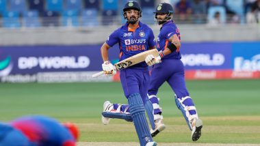 IND vs AFG, Asia Cup 2022: भारताने अफगाणिस्तानला दिले 213 धावांचे लक्ष्य, विराट कोहलीने केले शतक