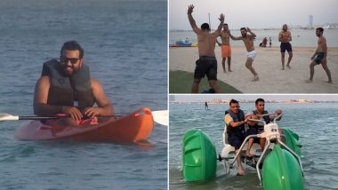Team India ची समुद्रकिनारी मस्ती, Virat-Rohit सह प्रत्येक खेळाडूने घेतला बोटिंग आणि बीच व्हॉलीबॉलचा आनंद (Watch Video)