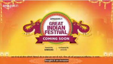 Amazon Great Indian Festival Sale 2022: 'या' तारखेला सुरू होतोय अॅमेझॉनचा महाबचत सेल; मोबाईल-टीव्हीवर मिळेल मोठी सूट