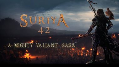 Suriya 42 Mostion Poster: सुर्याच्या पुढील चित्रपटाची घोषणा; 'सुर्या 42' चे जोरदार मोशन पोस्टर रिलीज