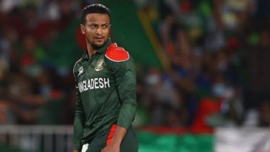 Shakib Al Hasan Ruled Out Of Match vs AUS: कर्णधार शकीब अल हसन बोटाला फ्रॅक्चर झाल्यामुळे आयसीसी विश्वचषक उर्वरित सामन्यातून बाहेर
